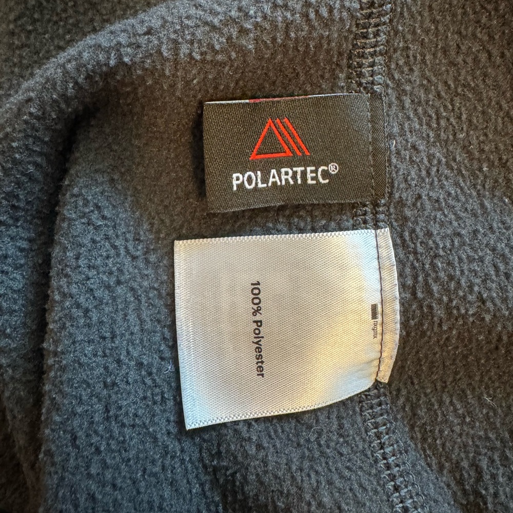 REI Child’s Charcoal Fleece Jacket - Picture 5 of 6